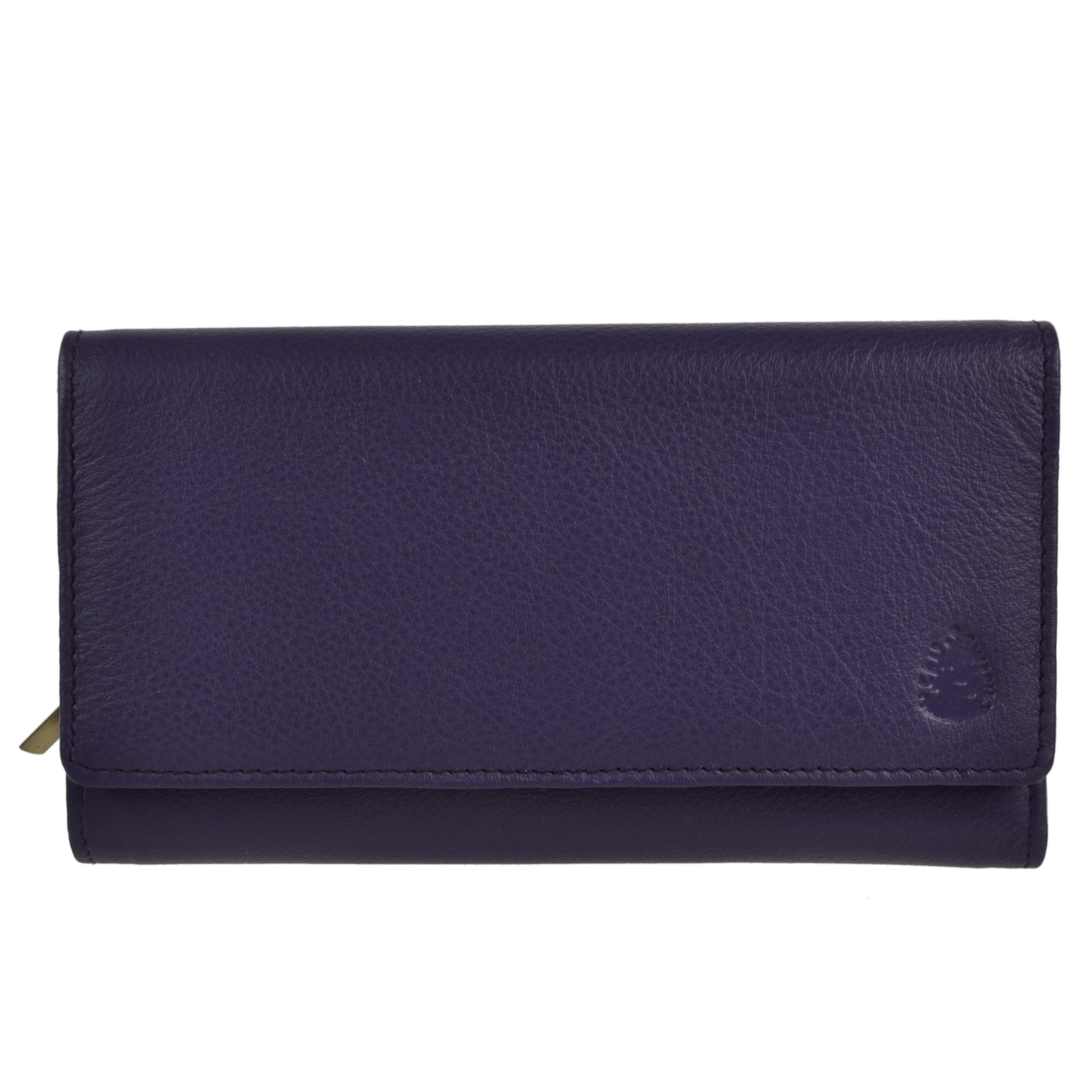Stivali in pelle patta sopra Lungo Borsetta Portafoglio Da Hansson Nordic in Scatola Regalo Blu