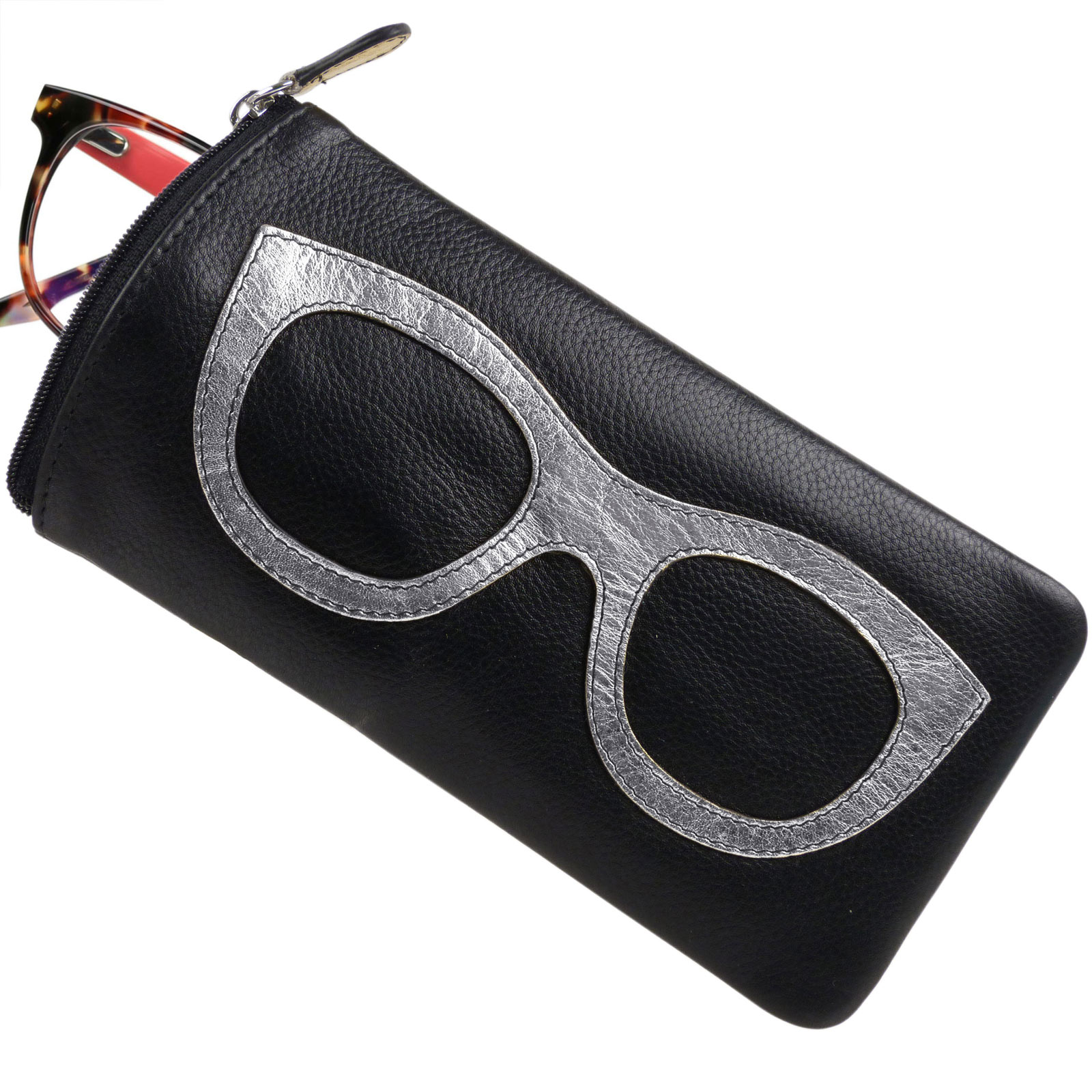 Ladies Leather Colourful Glasses Case by Ili New York Spectacles Sun Summer - Picture 29 of 141