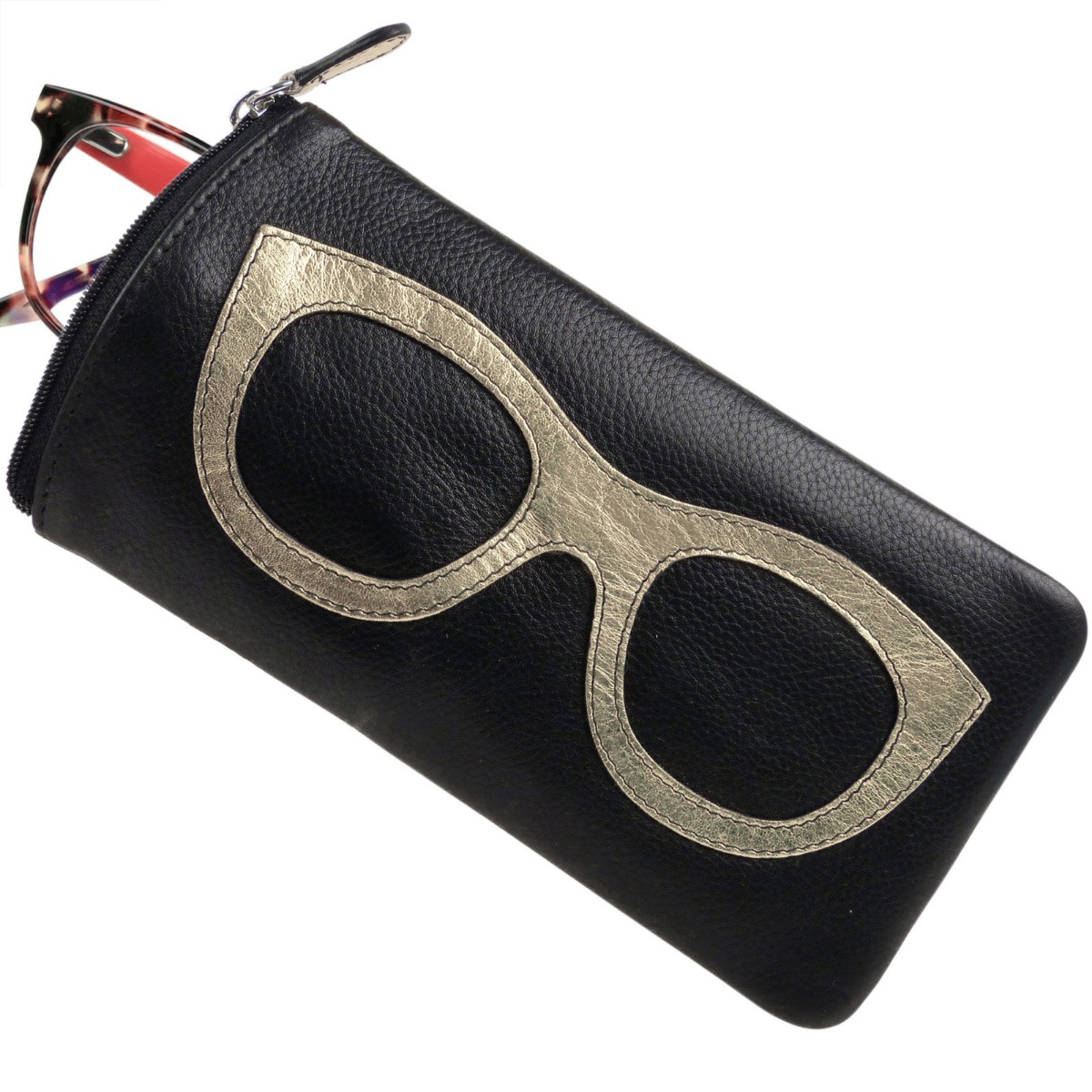 Ladies Leather Colourful Glasses Case by Ili New York Spectacles Sun Summer - Picture 27 of 141