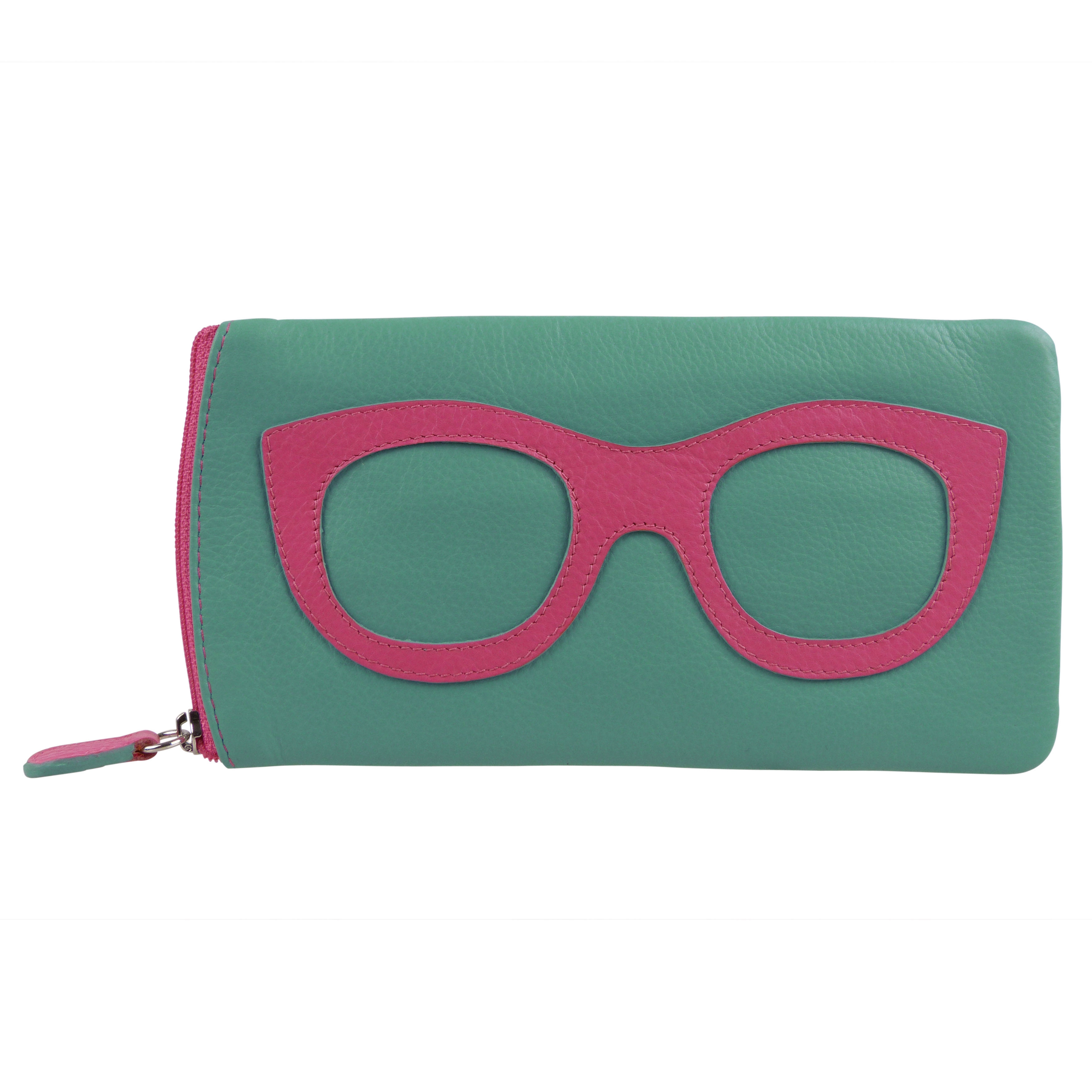 Ladies Leather Colourful Glasses Case by Ili New York Spectacles Sun Summer - Picture 85 of 141