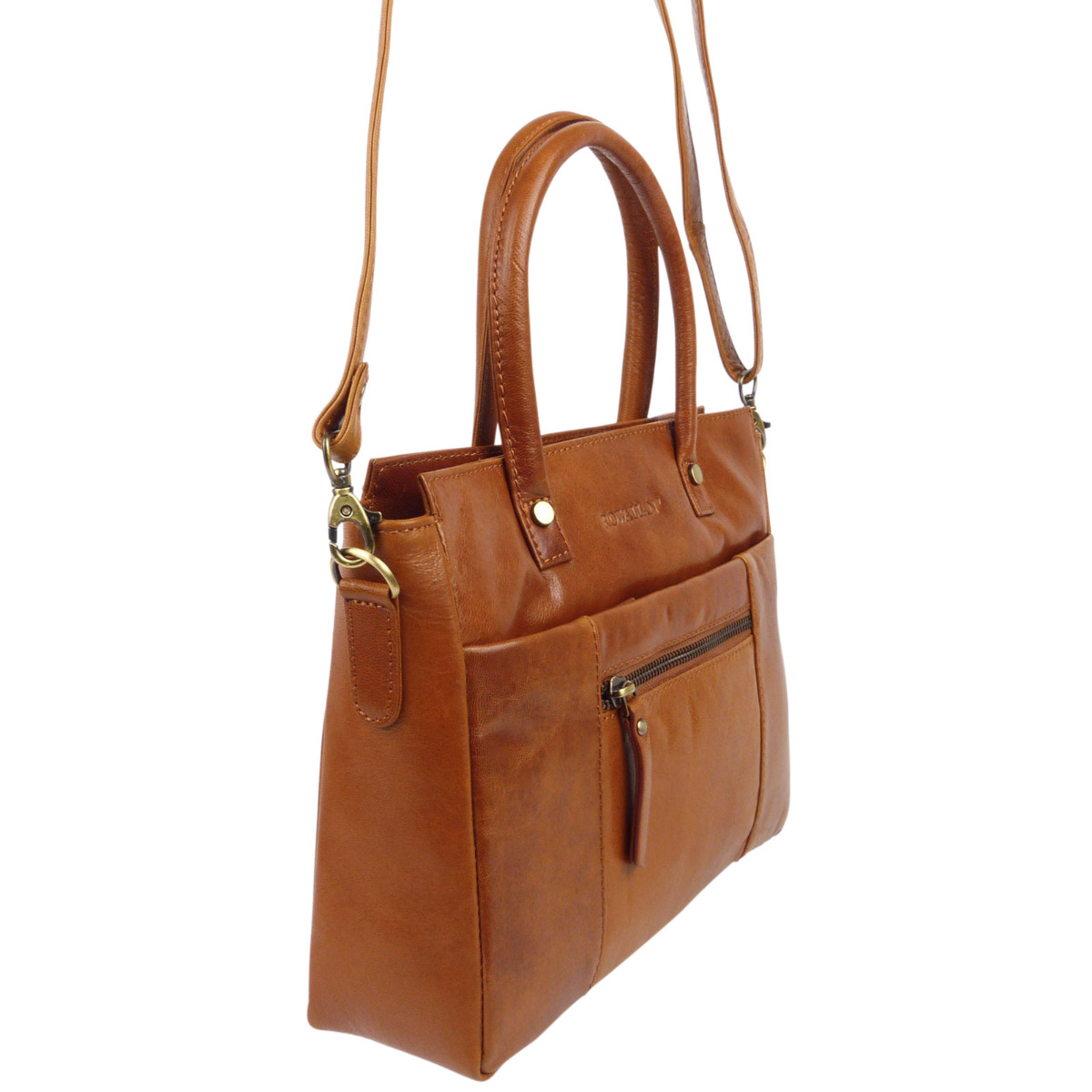 Rowallan of Scotland Ladies Compact Leather Top Grip Shoulder Bag Sapporo Col... - Picture 19 of 21