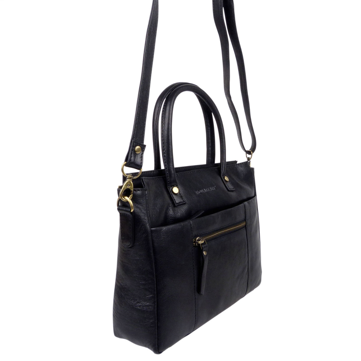 Rowallan of Scotland Ladies Compact Leather Top Grip Shoulder Bag Sapporo Col... - Picture 13 of 21