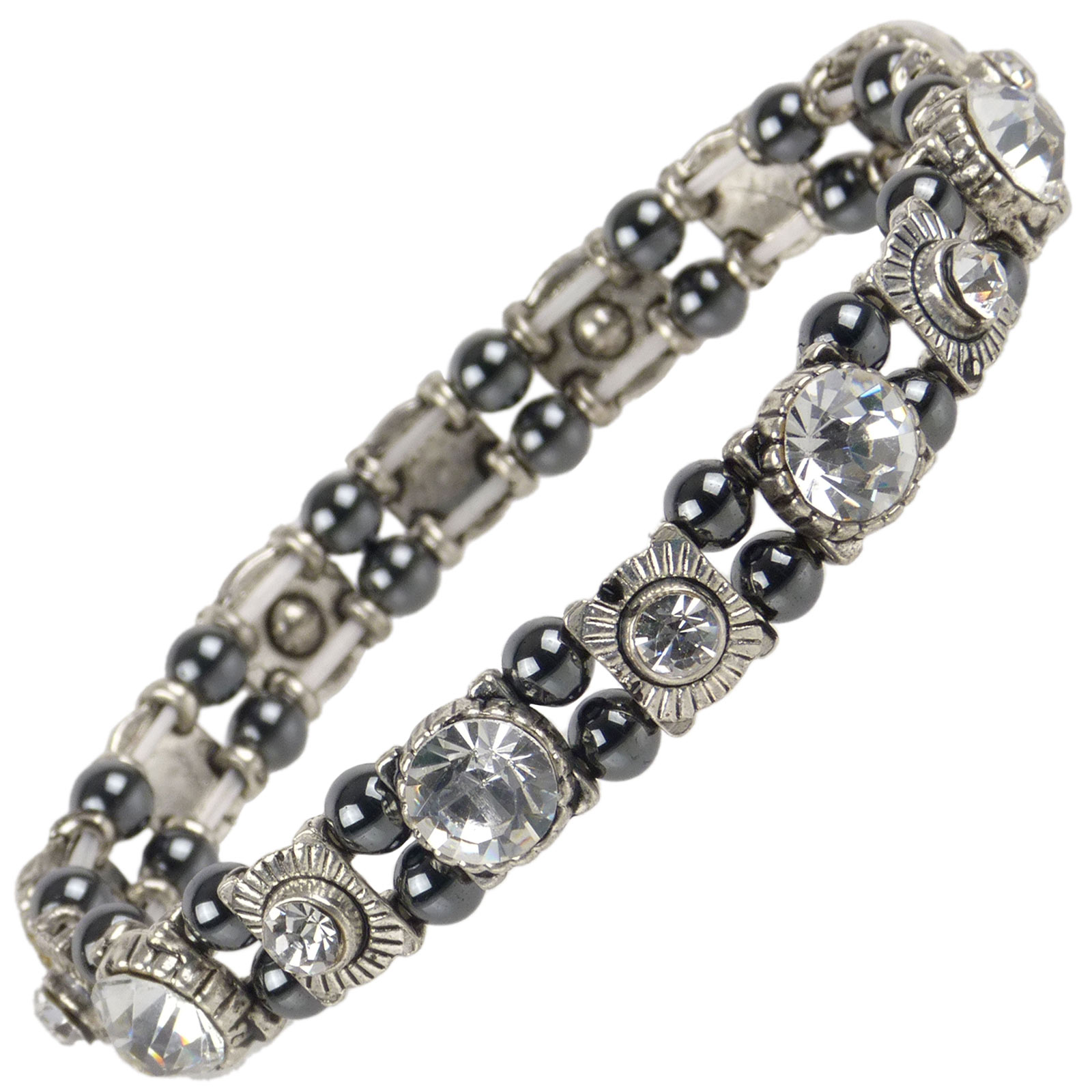 Ladies Magnetic Hematite Crystals Bracelet Pretty Colours Free Gift Box - Picture 14 of 29