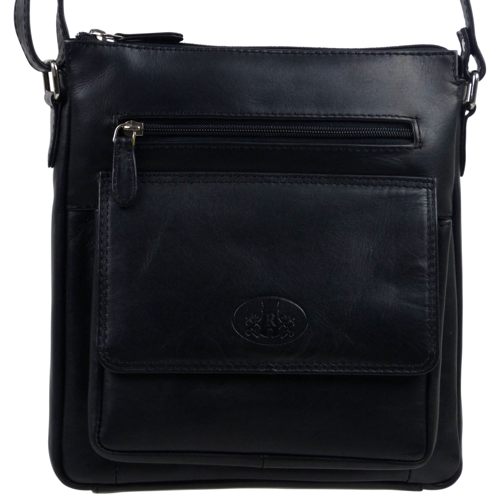 Ladies Leather North/South Cross Body Bag Iceland Range by Rowallan of Scotland - Picture 16 of 18