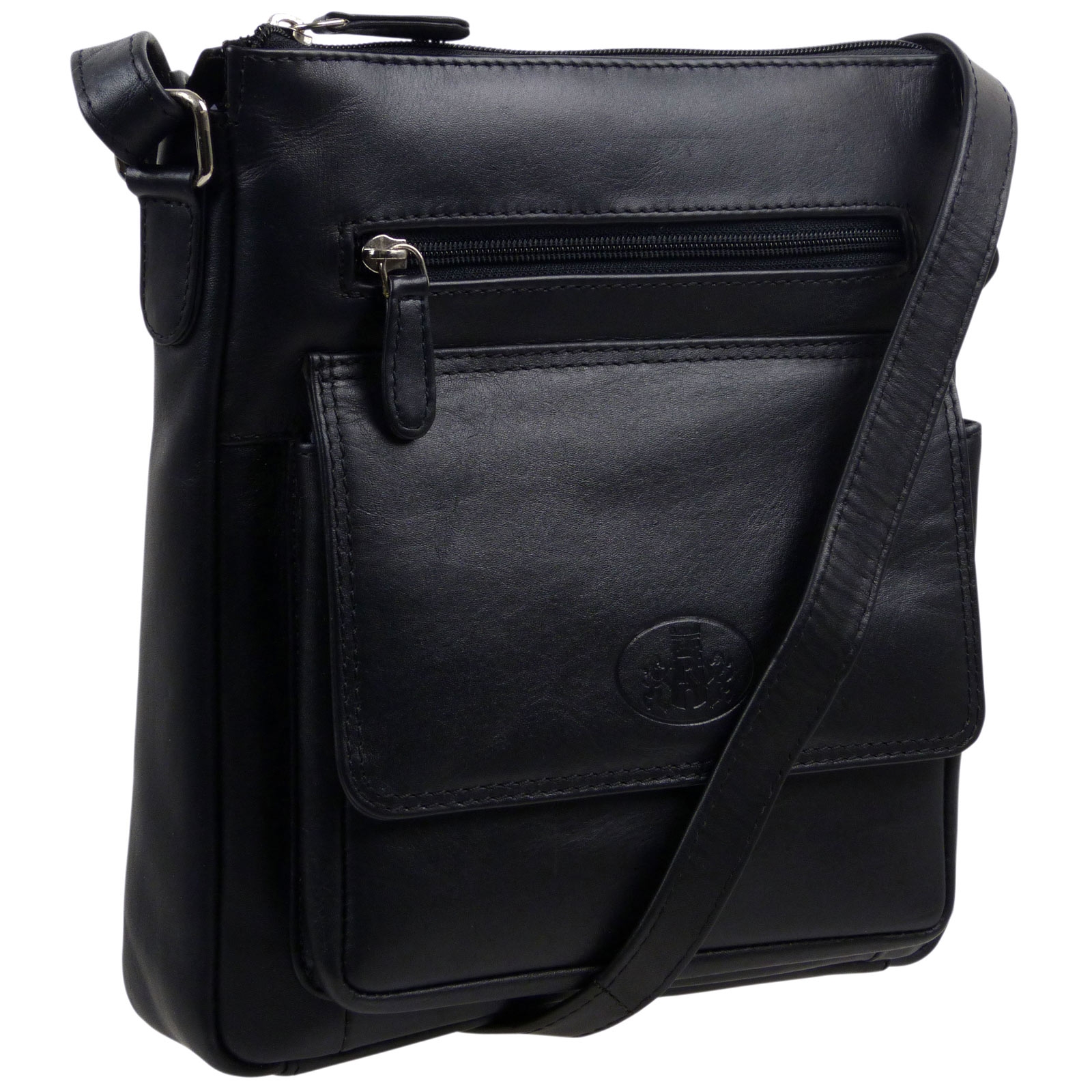 Ladies Leather North/South Cross Body Bag Iceland Range by Rowallan of Scotland - Picture 14 of 18