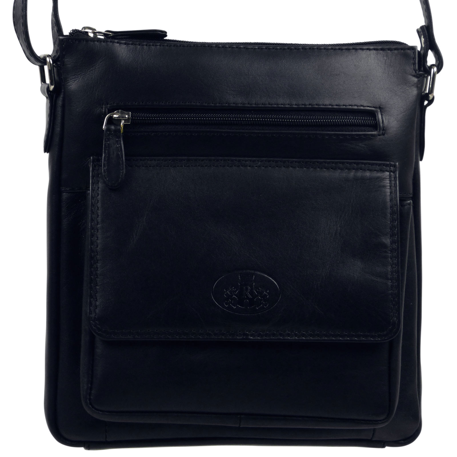 Ladies Leather North/South Cross Body Bag Iceland Range by Rowallan of Scotland - Picture 7 of 18
