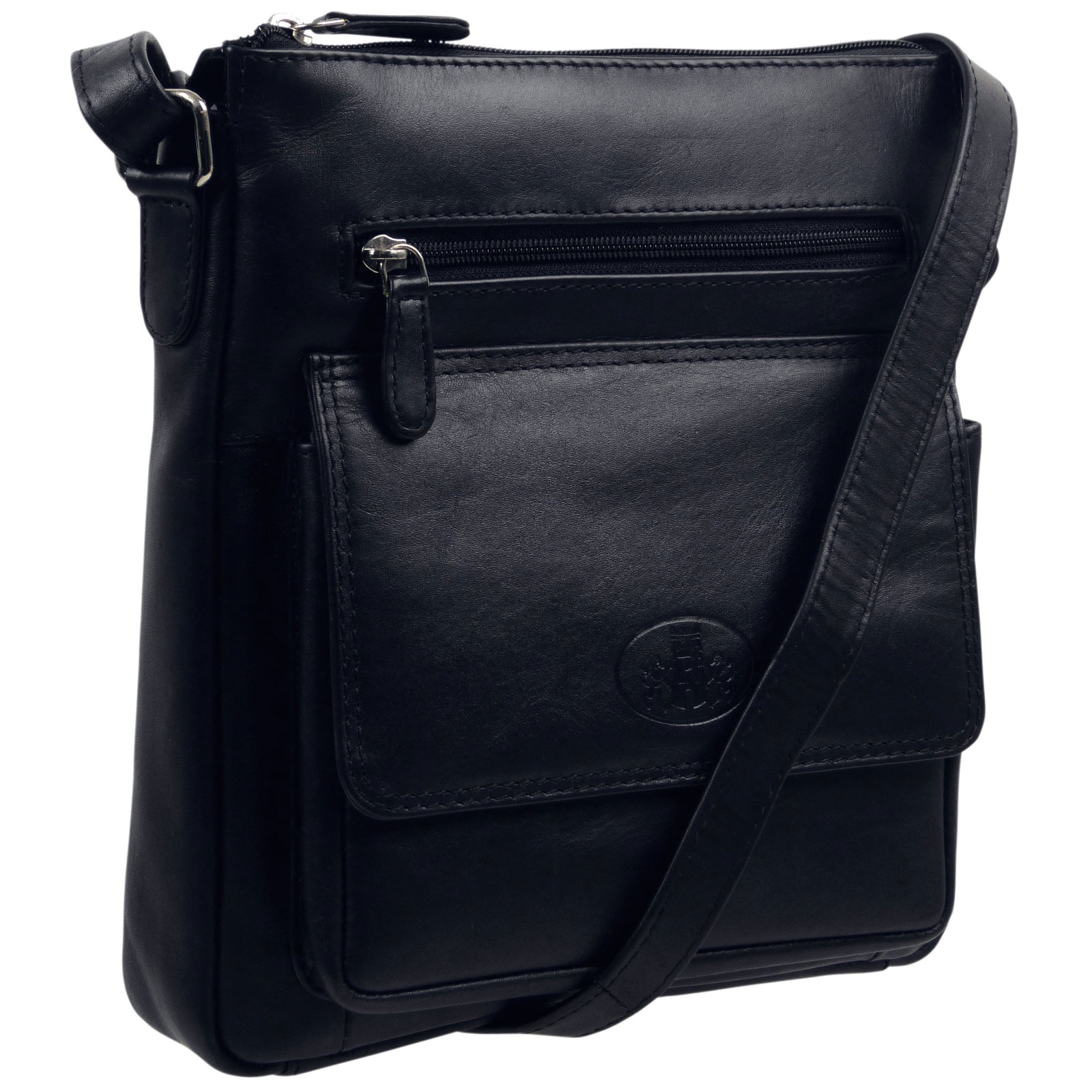 Ladies Leather North/South Cross Body Bag Iceland Range by Rowallan of Scotland - Picture 5 of 18