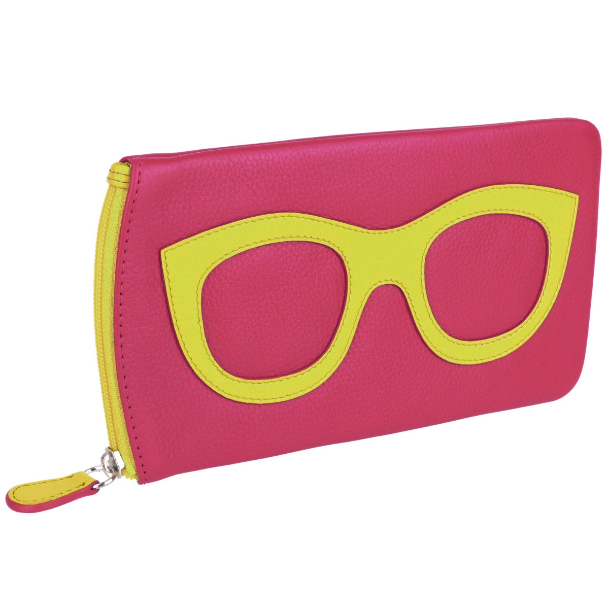 Ladies Leather Colourful Glasses Case by Ili New York Spectacles Sun Summer - Picture 125 of 141