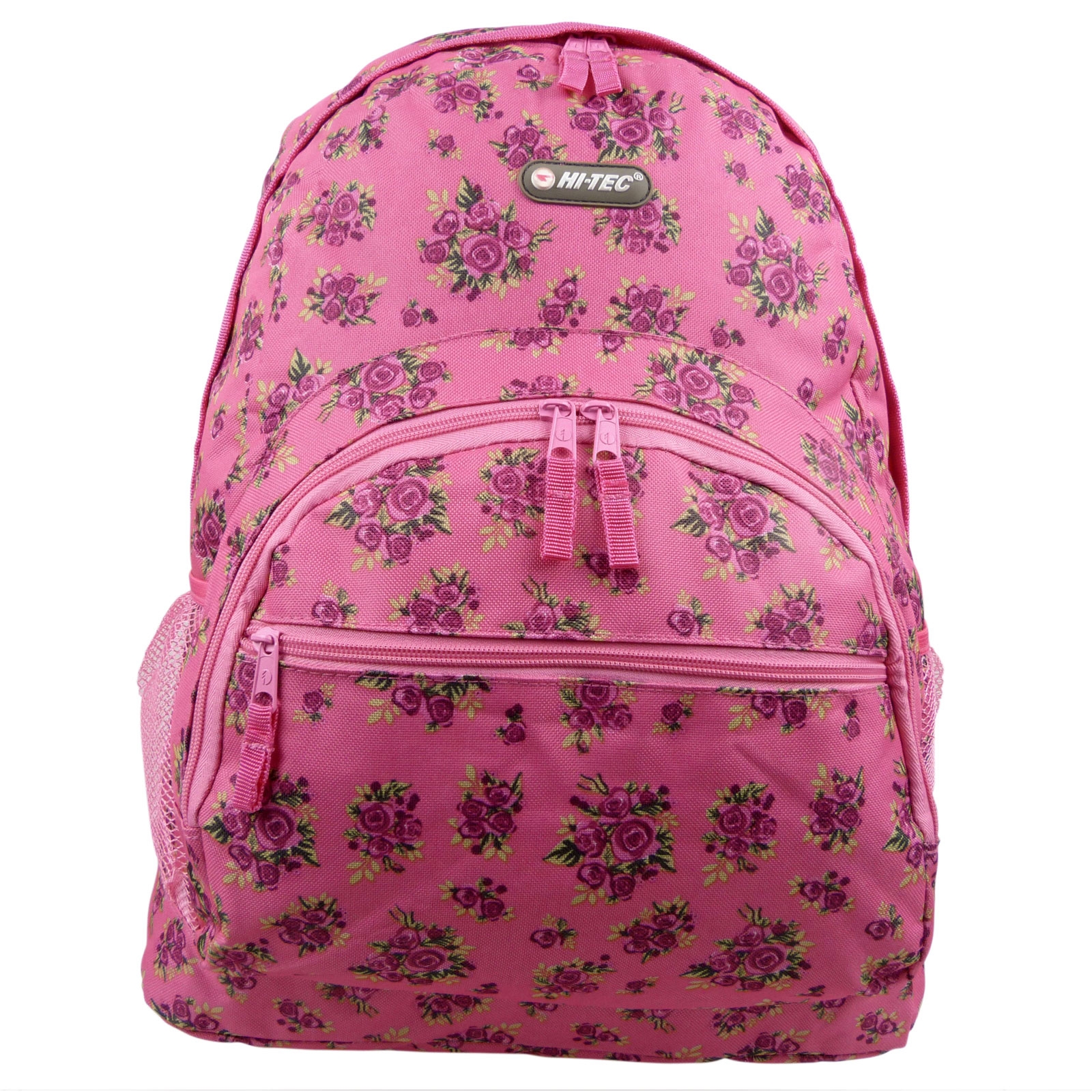 Ladies Girls Floral Backpack Rucksack by Hi-Tec School College Bag Travel - Picture 6 of 19