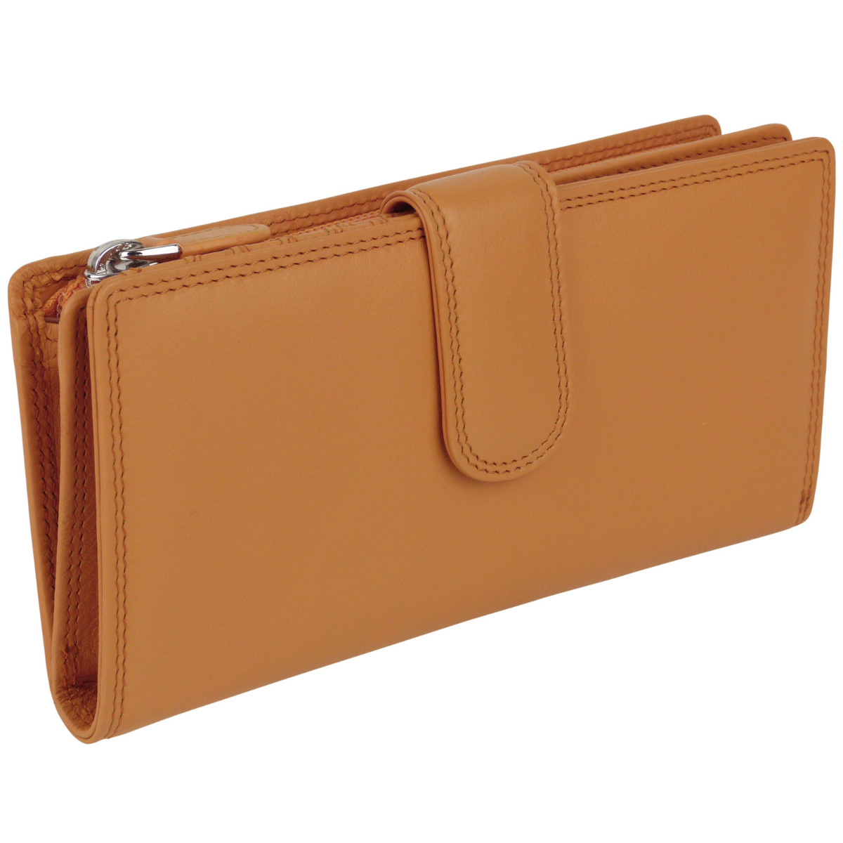 Ladies Leather Tabbed Purse/Wallet by Golunski; Graffiti Gift Box Bright Colours - Picture 80 of 103