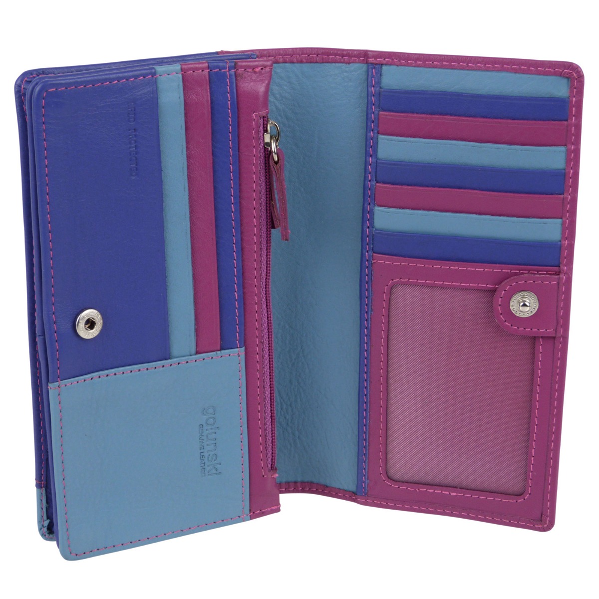 Golunski Leather Ladies Purse/Wallet RFID Protected - Picture 23 of 41