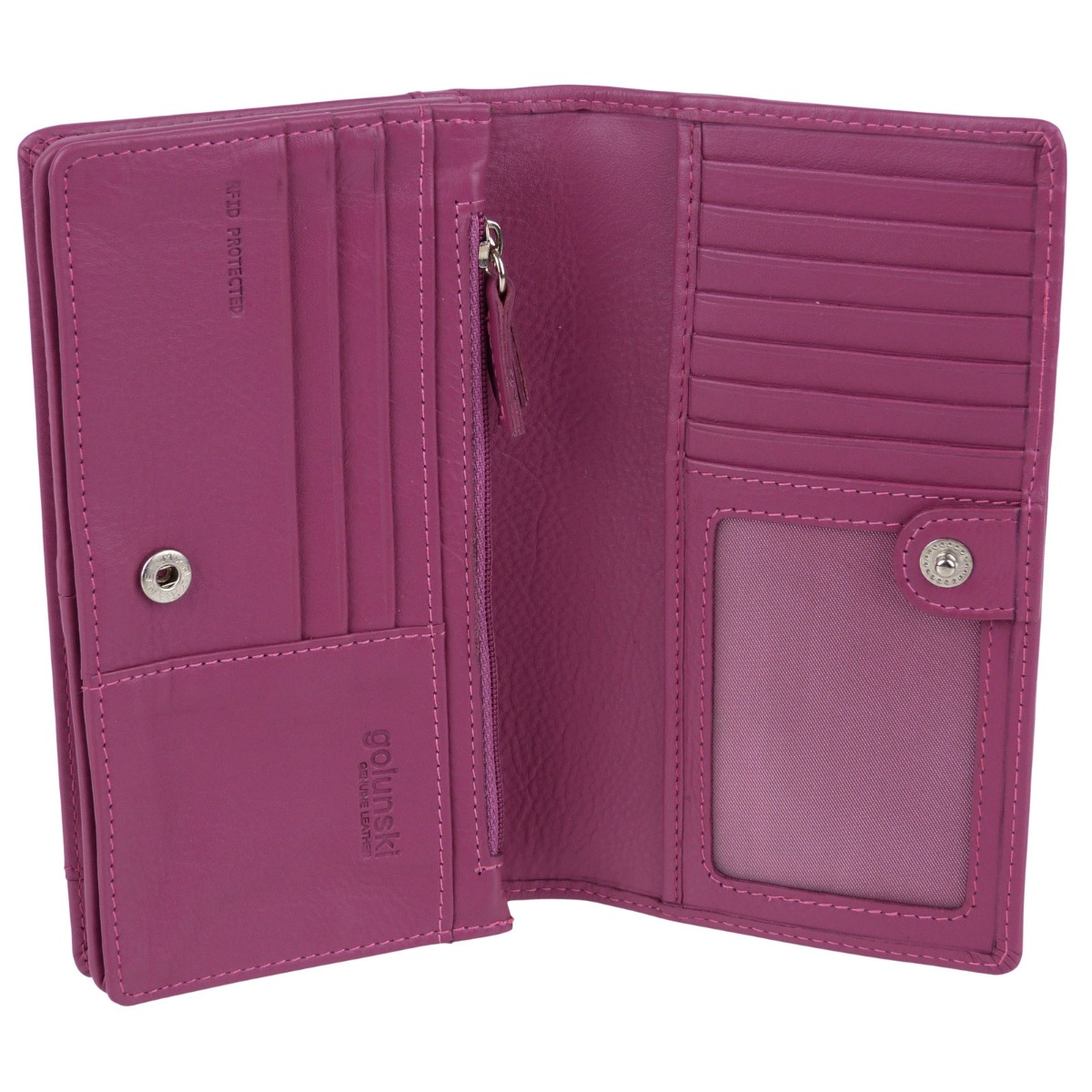 Golunski Leather Ladies Purse/Wallet RFID Protected - Picture 8 of 41