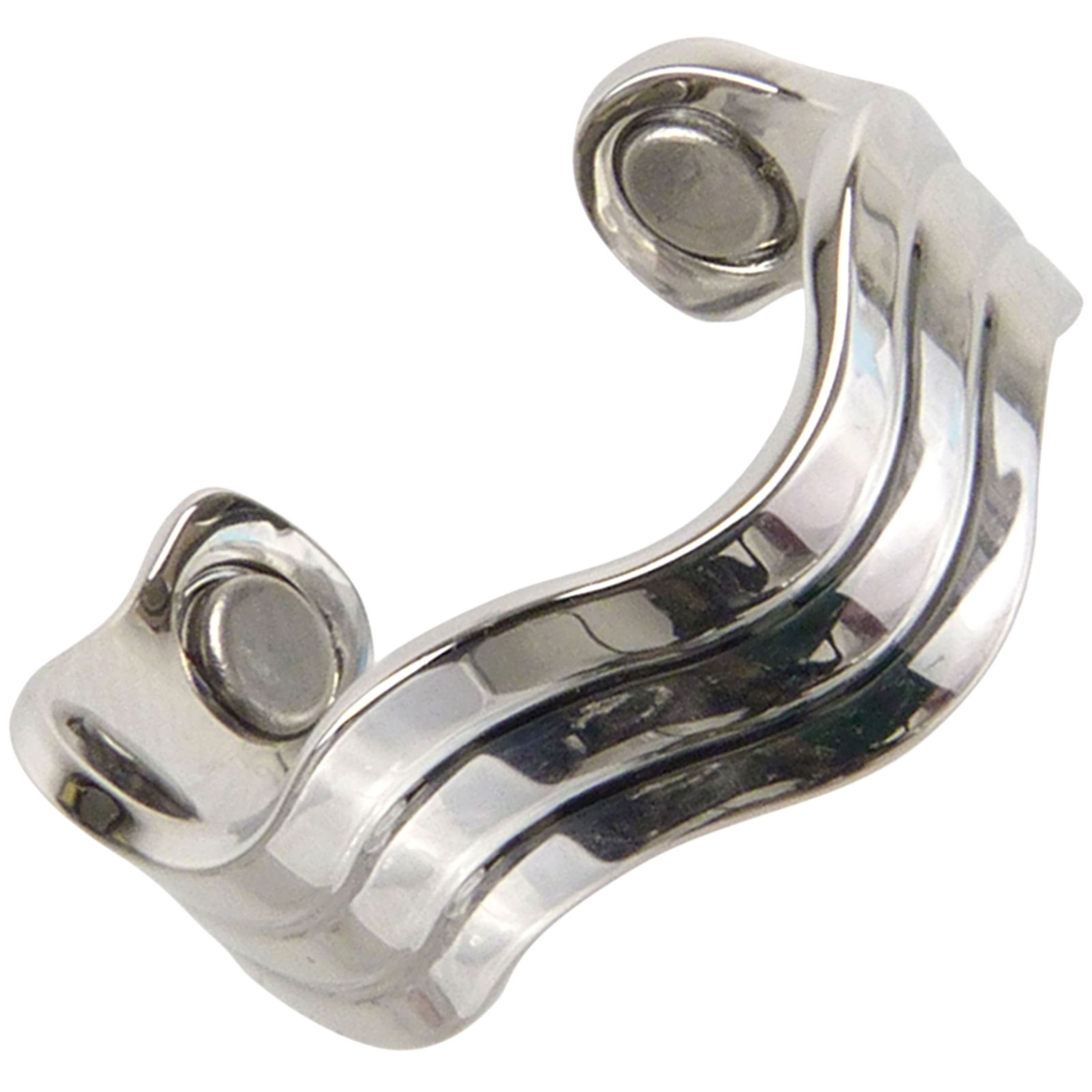 Herren Damen Kupfer Chrom Vergoldeter Magnetring Verstellbar Unisex Magnet... - Bild 23 von 36