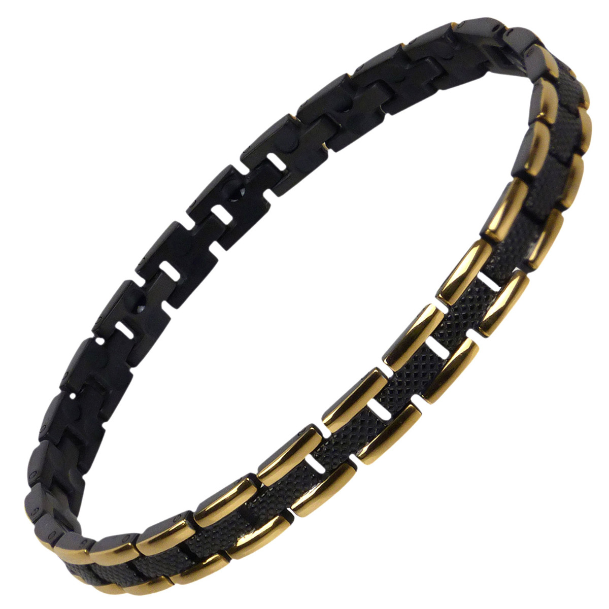 SISTO-X Unisex Titanium Aria Magnetic Bracelet - Picture 8 of 13