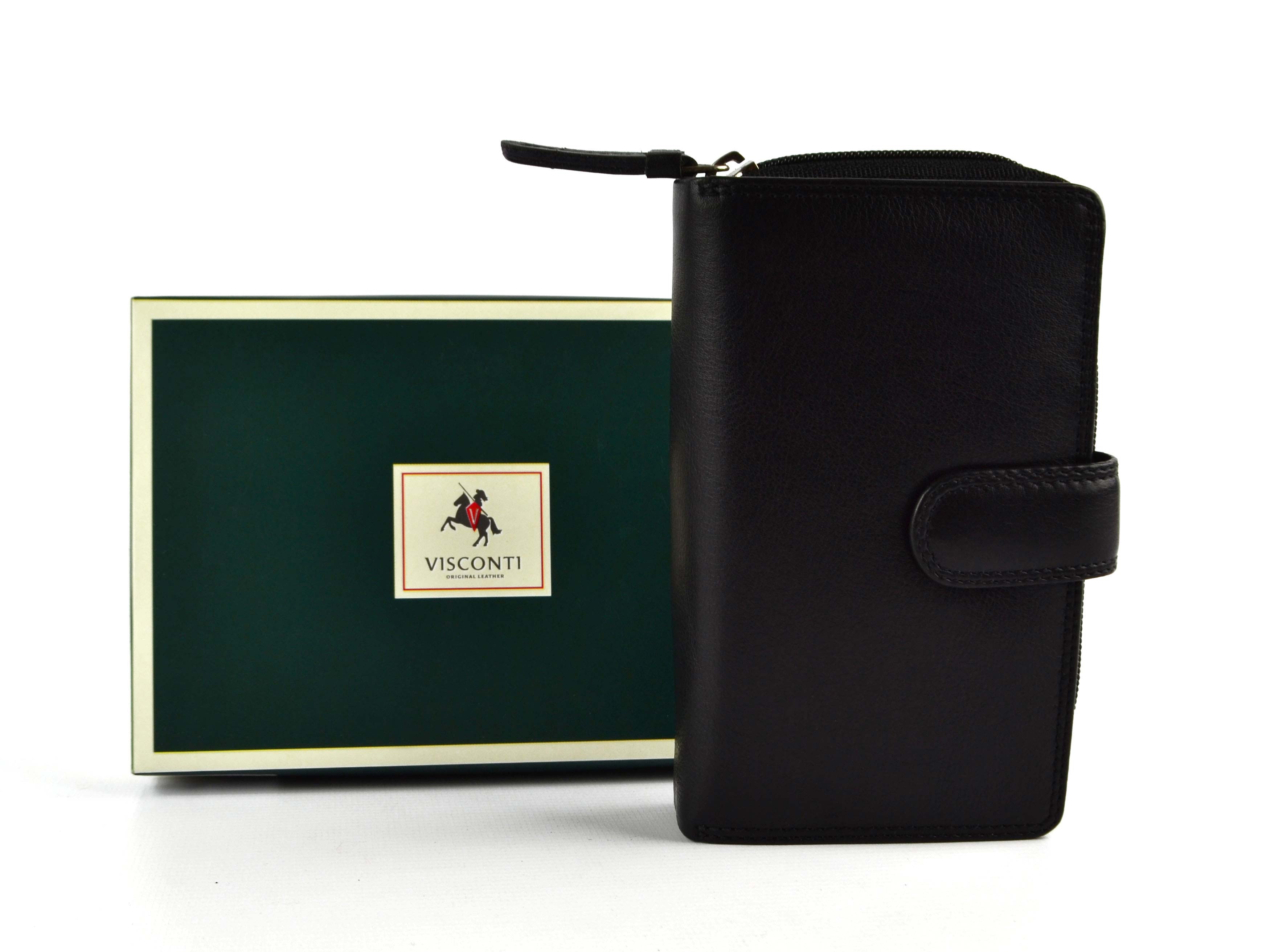 Ladies Medium Leather Purse/Wallet by Visconti; Heritage Collection Gift Boxed - 第 17/22 張圖片