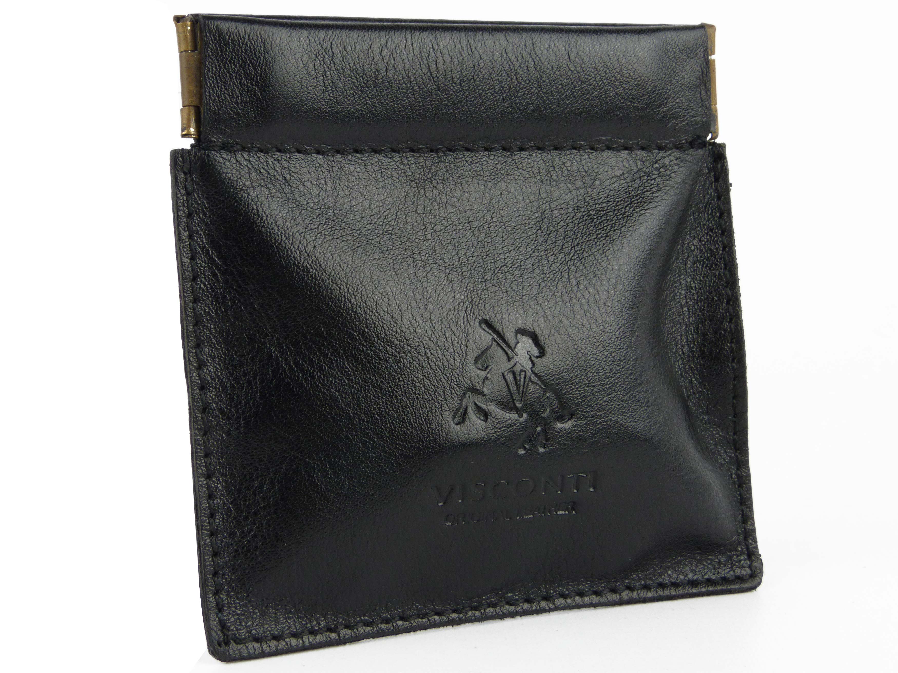 Monedero de cuero con tapa a presión para hombre de Visconti Classic - Imagen 9 de 9