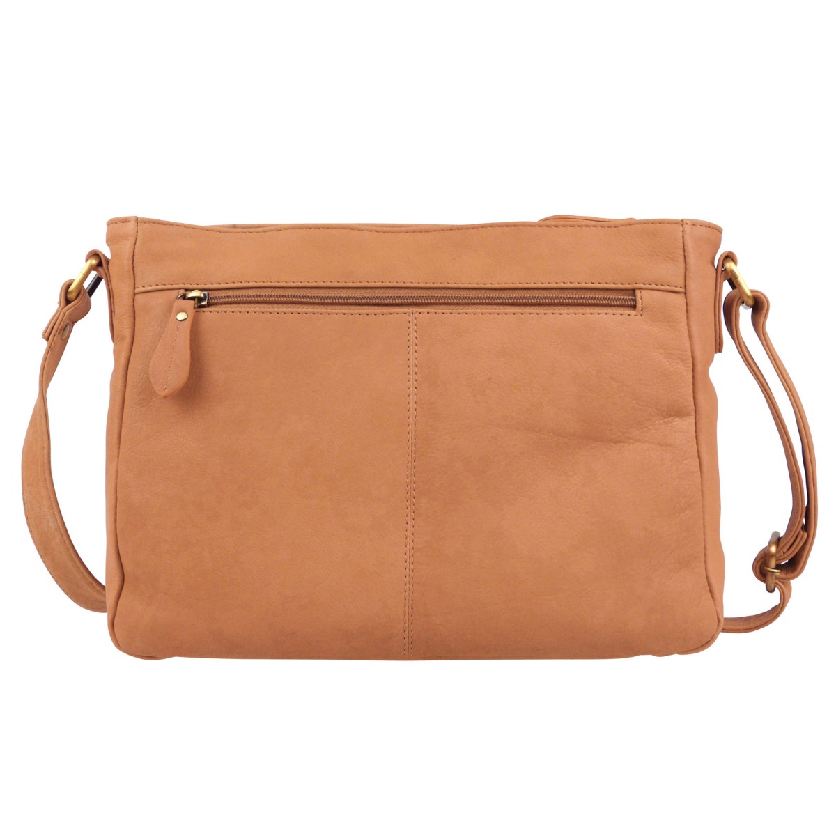 Rowallan of Scotland Womens Leather Zipped Top Shoulder Bag - Picture 30 of 32