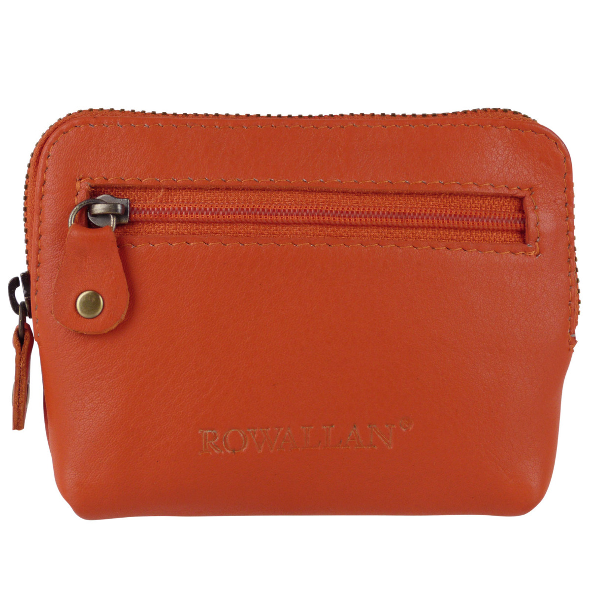 Rowallan of Scotland Unisex Leather Top Zip Coin Purse - Bild 24 von 42