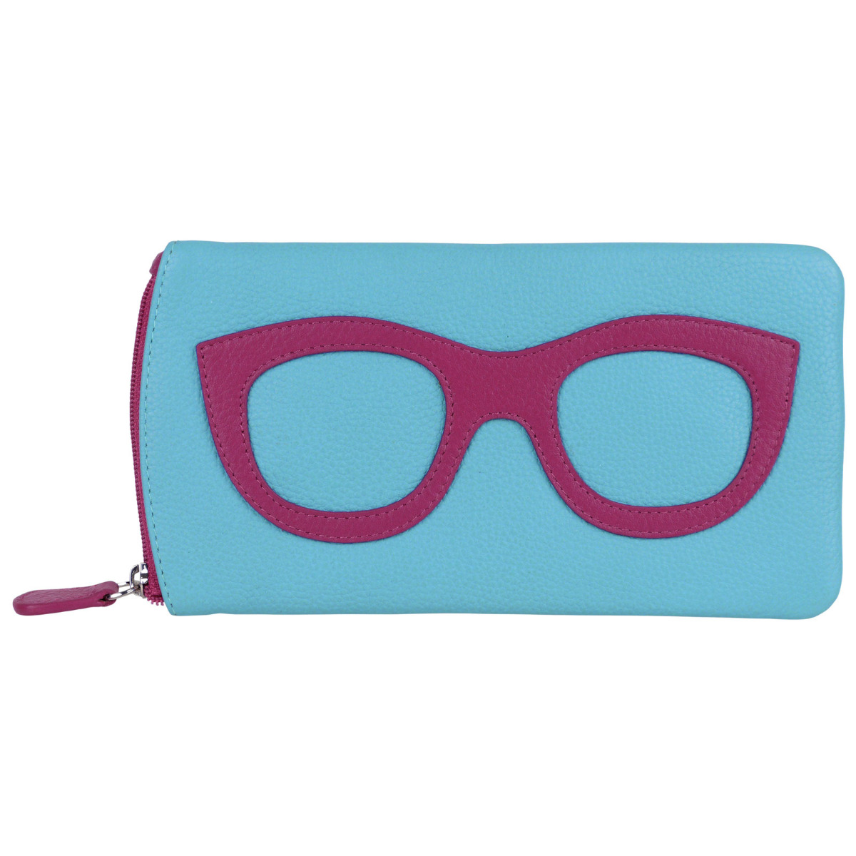 Ladies Leather Colourful Glasses Case by Ili New York Spectacles Sun Summer - Picture 106 of 141