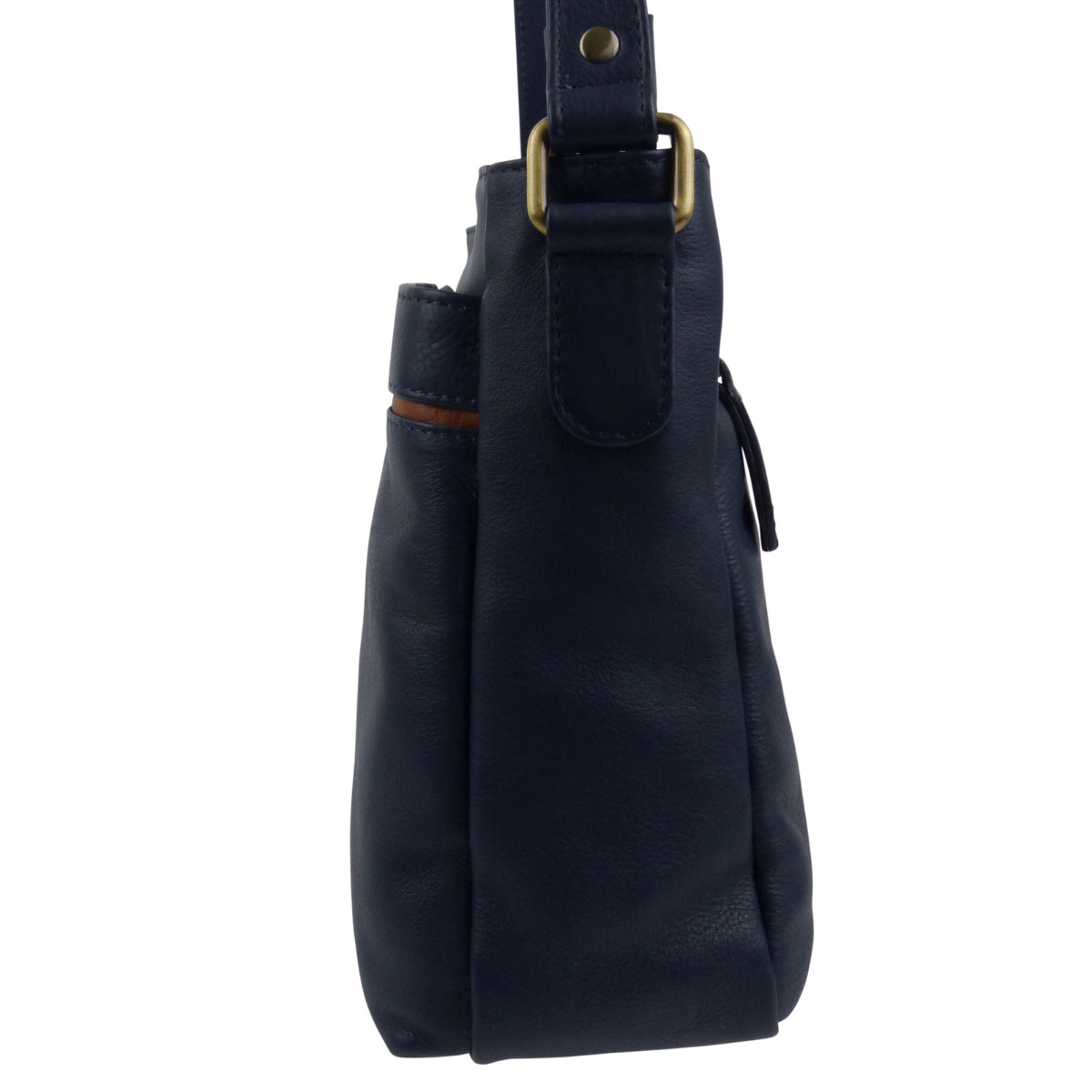 Rowallan of Scotland Womens Leather Zipped Top Shoulder Bag - Picture 24 of 32