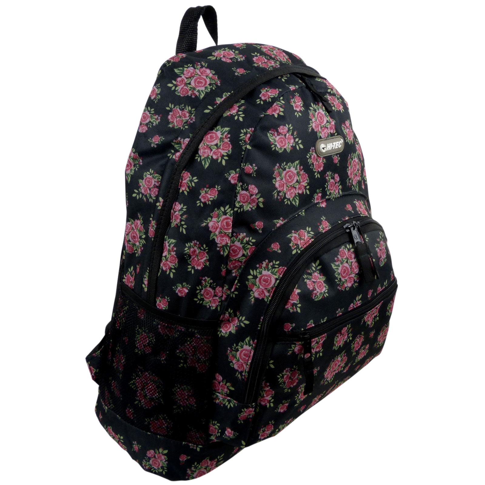 Ladies Girls Floral Backpack Rucksack by Hi-Tec School College Bag Travel - Picture 14 of 19