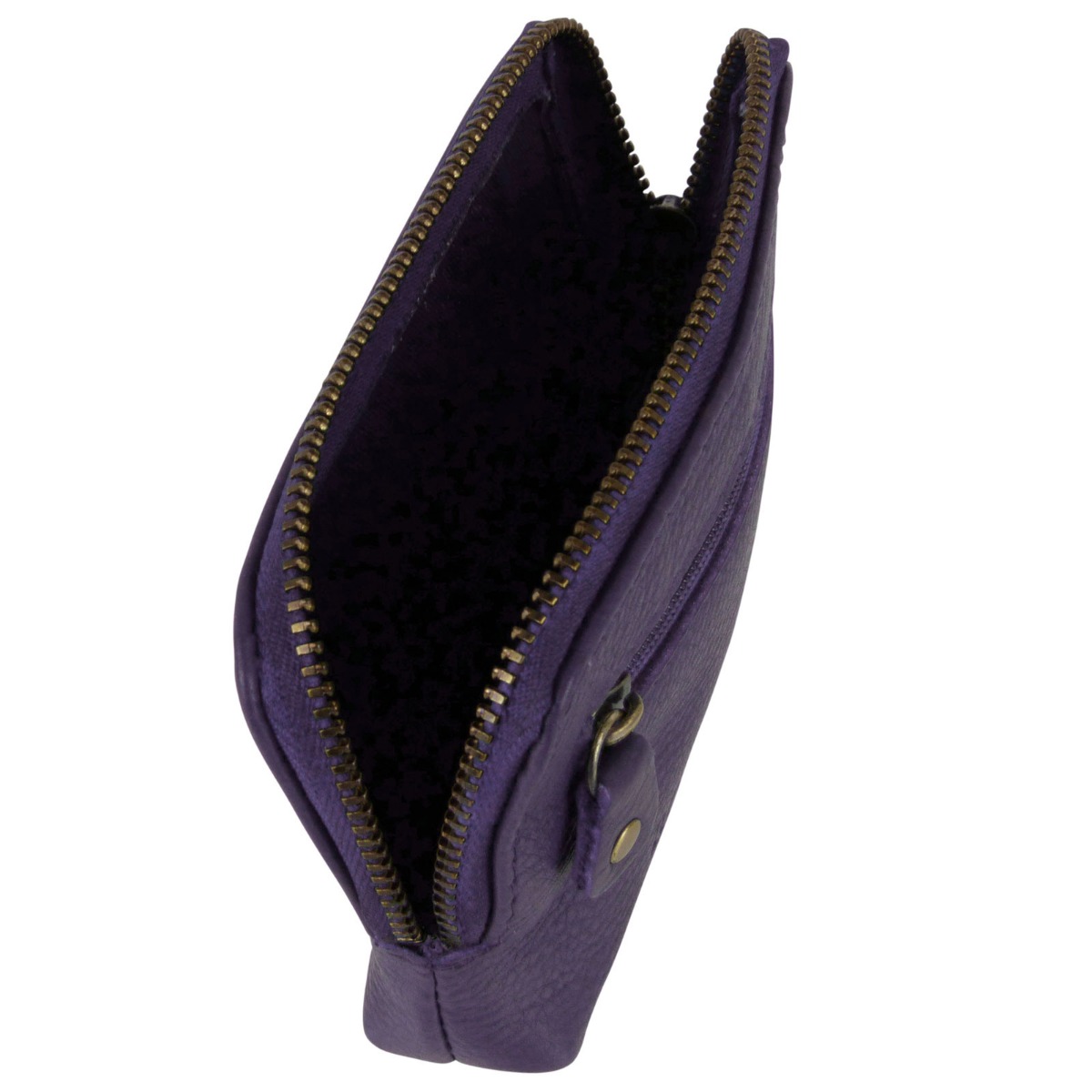 Rowallan of Scotland Unisex Leather Top Zip Coin Purse - Bild 42 von 42