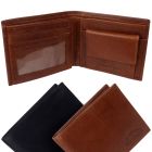 Oakridge Leather Men's BiFold Wallet RFID Protected