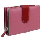 Ladies Tab Flap Over Leather Purse/Wallet by Golunski Graffiti Change Gift Box-Candy