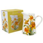 The Leonardo Collection China Jug With Daffodils Bees 500ML