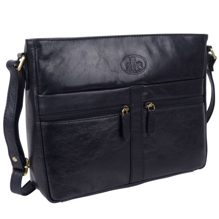 Rowallan of Scotland Ladies Leather Cross Body Shoulder Bag
