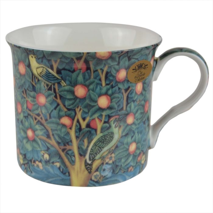 Leonardo Collection Set 4 Tazze Da Caffè In Porcellana Fine - Design Herb Garden, Capacità 300 Ml, Lavabili In Lavastoviglie E Microonde, Confezione Regalo Floreale