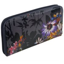 Ladies Flower Fabric Purse/Wallet Design By William Kilburn V&A Licensed Laminated Canvas
