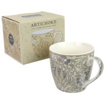 William Morris Artichoke Larger Capacity China Breakfast Mug 400ml (15 FL Oz)