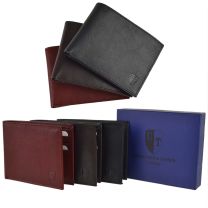 Mens Slim Classic Leather Wallet by Underwood & Tanner Hansson