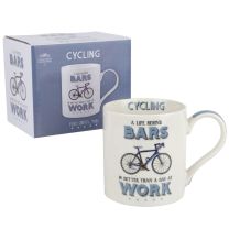 The Leonardo Collection China Cycling Mug 300ml  