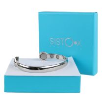 Elegant Super Strong MAGNETIC Bracelet/Bangle Chrome DESIGN 6 Magnets Health Rare Earth NdFeB