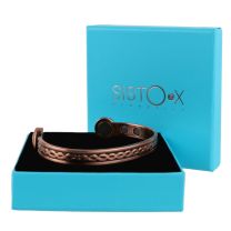 SISTO-X Super Strong MAGNETIC Bracelet/Bangle Copper Link DESIGN 6 Magnets