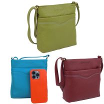 Rowallan of Scotland Mini Leather Ladies Cross Body Shoulder Bag