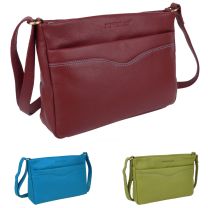 Rowallan of Scotland Ladies Leather Compact Cross Body Bag