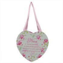 Vintage Lane Nan Heart Plaque Keepsake by The Leonardo Collection Mothers Gift 