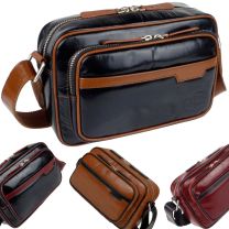 Oakridge Leather Shoulder Cross Body Bag Ambassador Range 