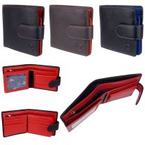 Mala Leather Mens Wallet RFID Tab Coin Pocket Card Holder Gift Boxed
