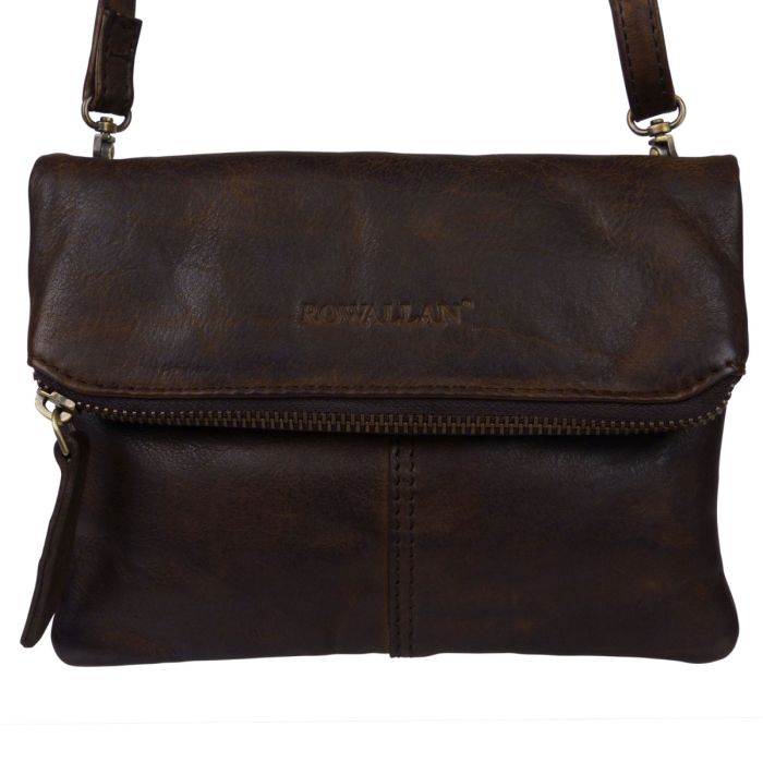 Rowallan of Scotland Leather Ladies Small Shoulder Cross Body Bag