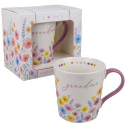 The Leonardo Collection I love You Grandma China Mug 300ml