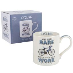 The Leonardo Collection China Cycling Mug 300ml