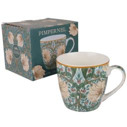 William Morris Pimpernel China Breakfast Mug in Presentation Box 480ml (15 fl oz)