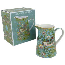 William Morris China Jug Strawberry Thief Design Gift Boxed