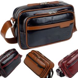 Oakridge Leather Shoulder Cross Body Bag Ambassador Range