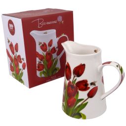 The Leonardo Collection China Jug With Tulip Bees 500ML