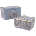 William Morris Lodden Design China Butter Dish 